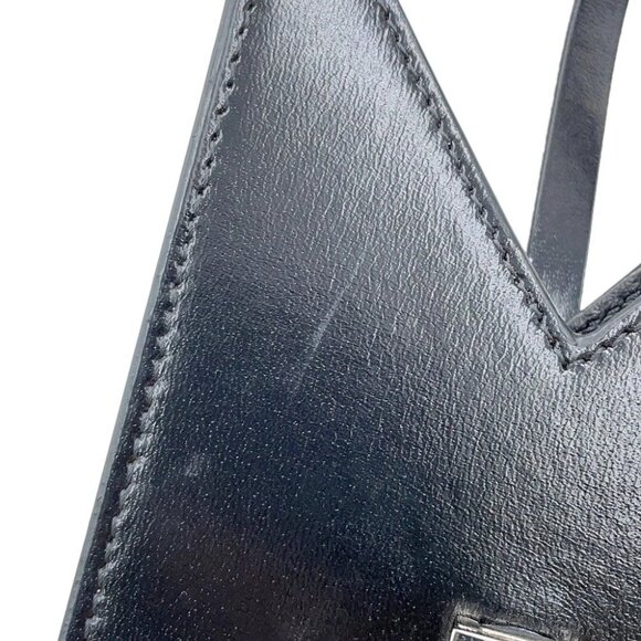 Givenchy Cutout Phone Holder Shoulder Bag Size Mini Leather Black - Picture 7 of 15